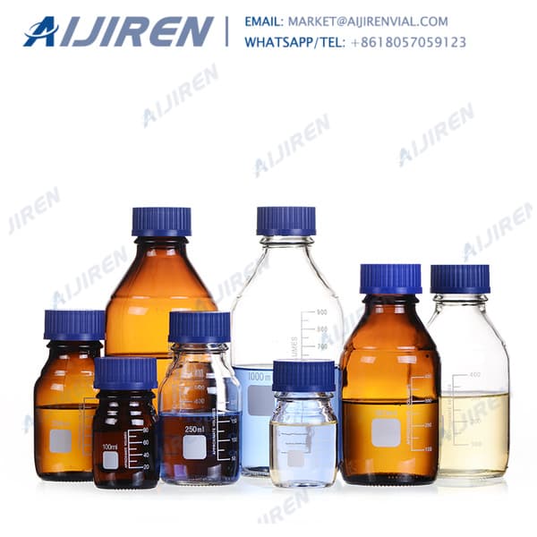 Iso9001 amber reagent bottle 1000ml Duran